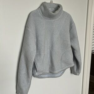 Target All in Motion Warm Active Pullover Sherpa Jacket, worn and faded